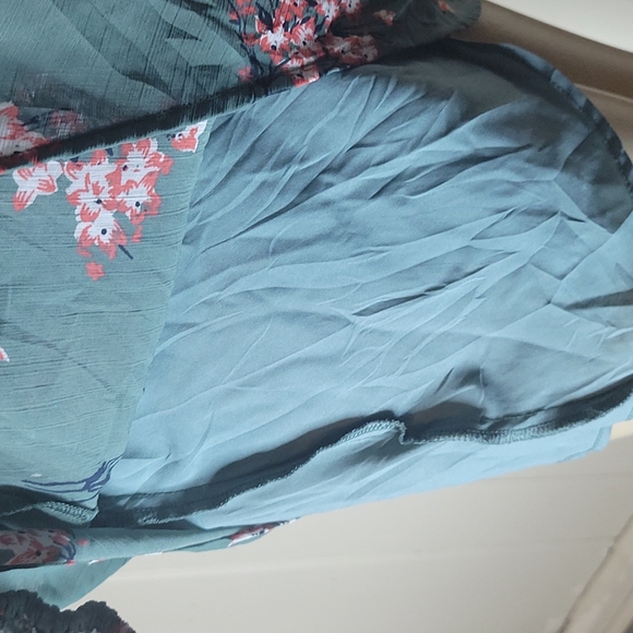 MADEWELL MARGUERITE DRESS IN BUTTERFLY GARDEN WOMEN SIZE 2 - Picture 14 of 16